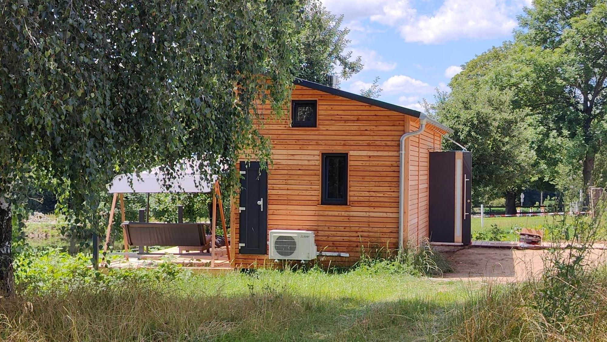 Tinyhousebeidresden 3 Fuer 2 - 7 Personen, Naehe Saechsische Schweiz, Dresden, Mit Badeteich Villa Grossharthau Exterior photo