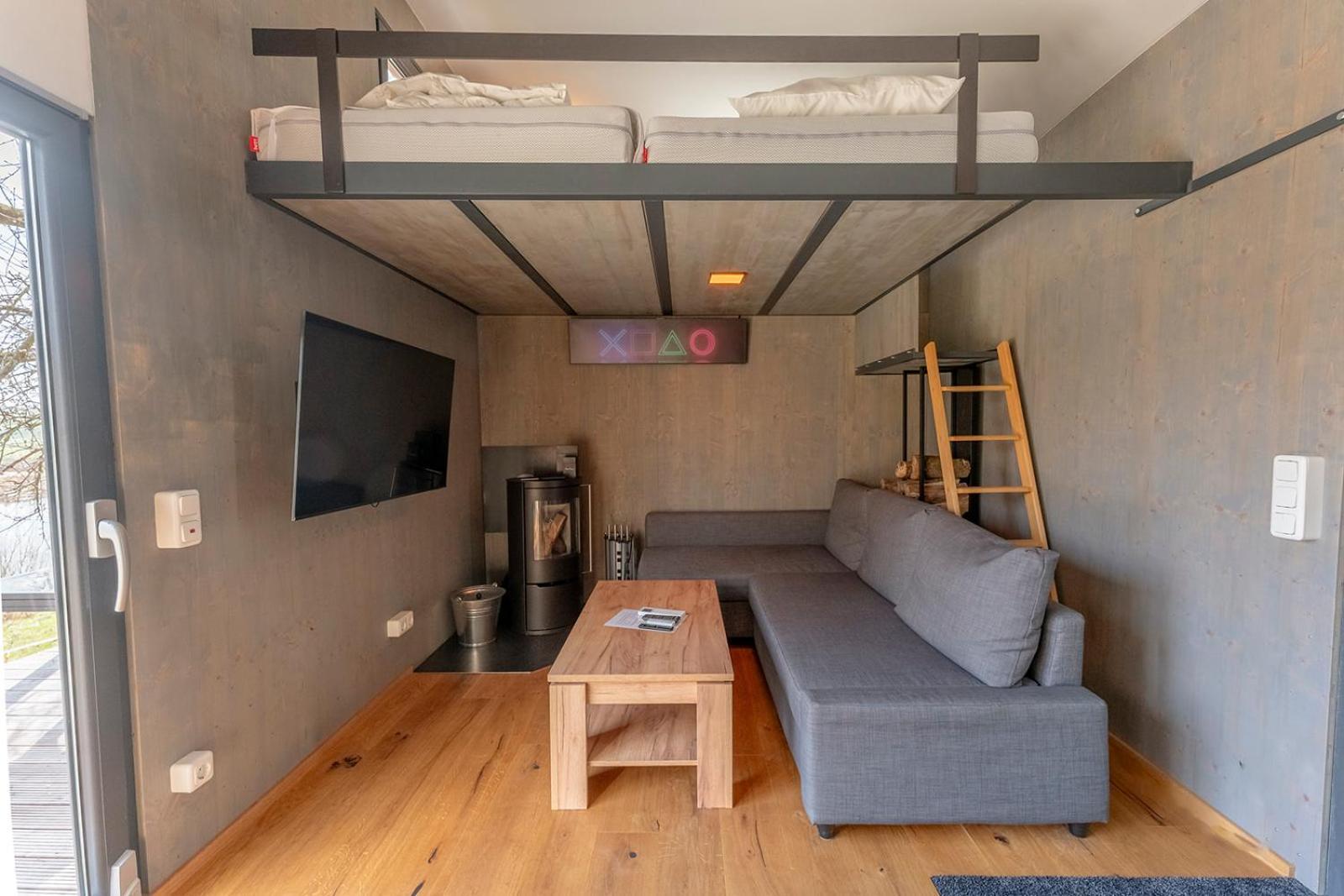 Tinyhousebeidresden 3 Fuer 2 - 7 Personen, Naehe Saechsische Schweiz, Dresden, Mit Badeteich Villa Grossharthau Exterior photo